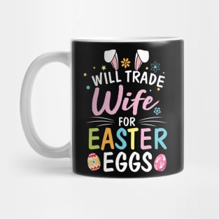 Star Flower Bunny Will Trade Wife For Easter Eggs Happy Me Mug